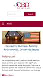 Mobile Screenshot of cbdadvisors.com